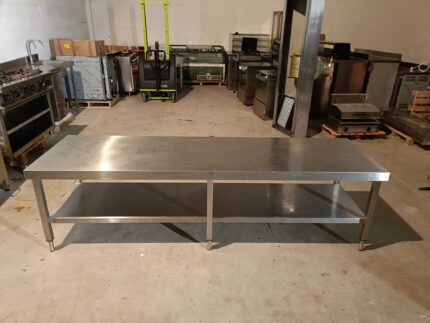 MESA ACERO INOXIDABLE BAJA